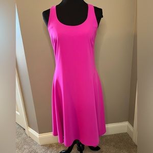 Ralph Lauren Pink sleeveless knee length dress. Size 4